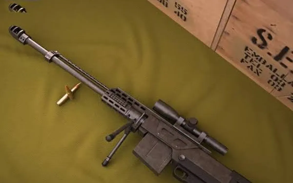 Accuracy International AS50 Sniper Rifle